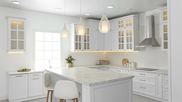 Kitchen interior stylish furniture