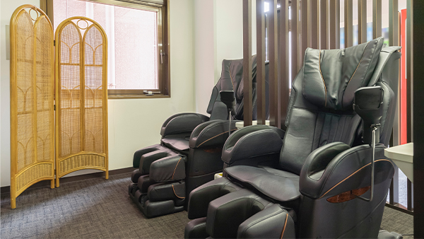 Massage chair living room