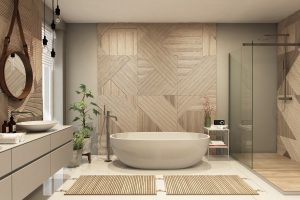 Modern bathroom interior design