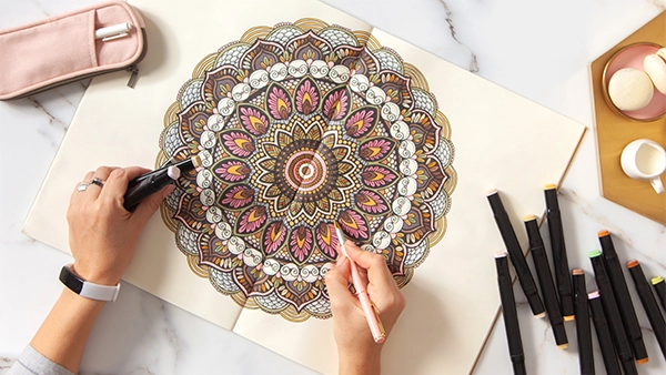 Sacred geometry mandala