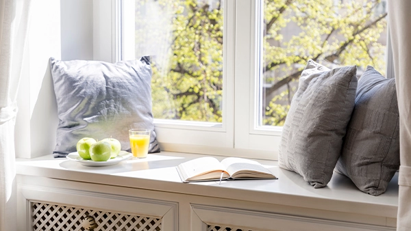 Window Seats with Storage