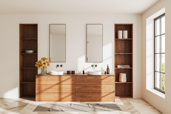 Modern bathroom cabinets