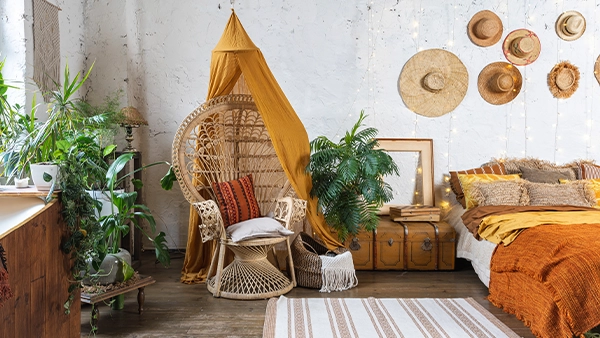 Bohemian interior design