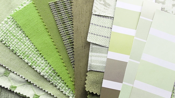 Interior decoration colour scheme