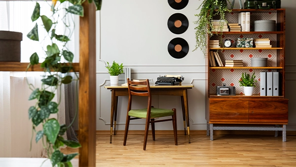 Mid-century modern interior design