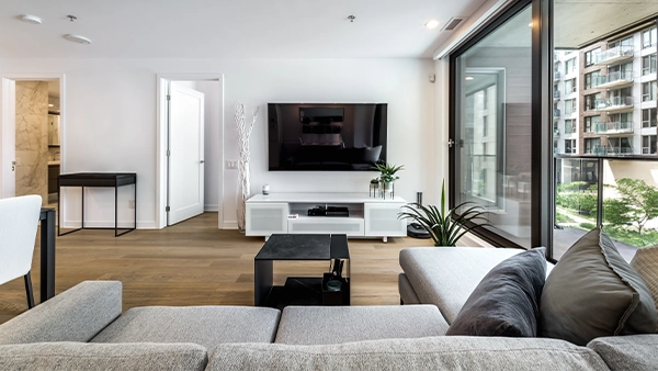 Modern apartment space planning and layouts