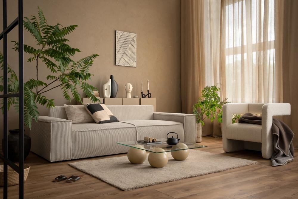 Modern living room with 3 BHK interior design cost Bangalore