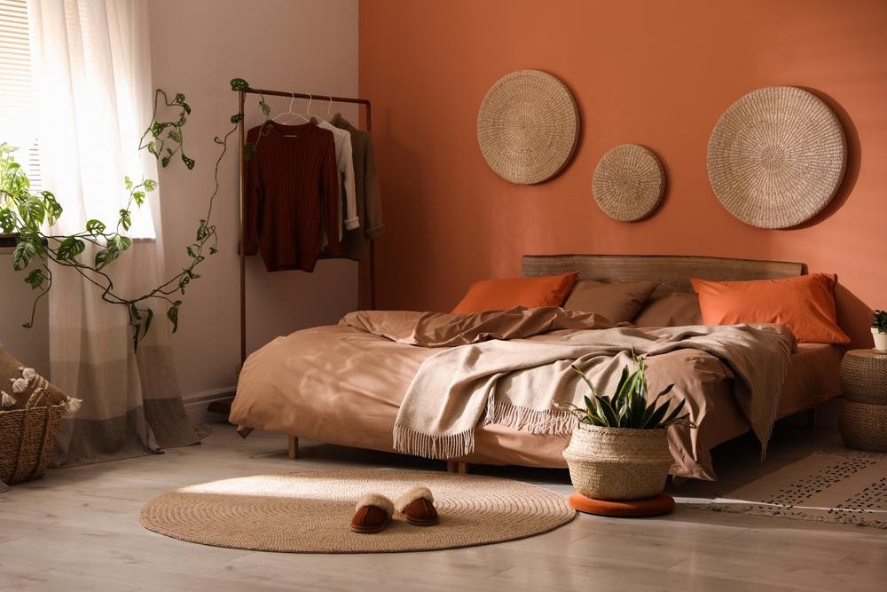 Modern bedroom with 3 BHK interior design cost in Bangalore