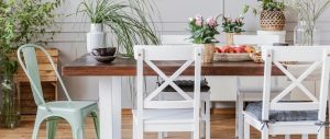 Affordable interior designers Bangalore dining space greenery cozy budget friendly look