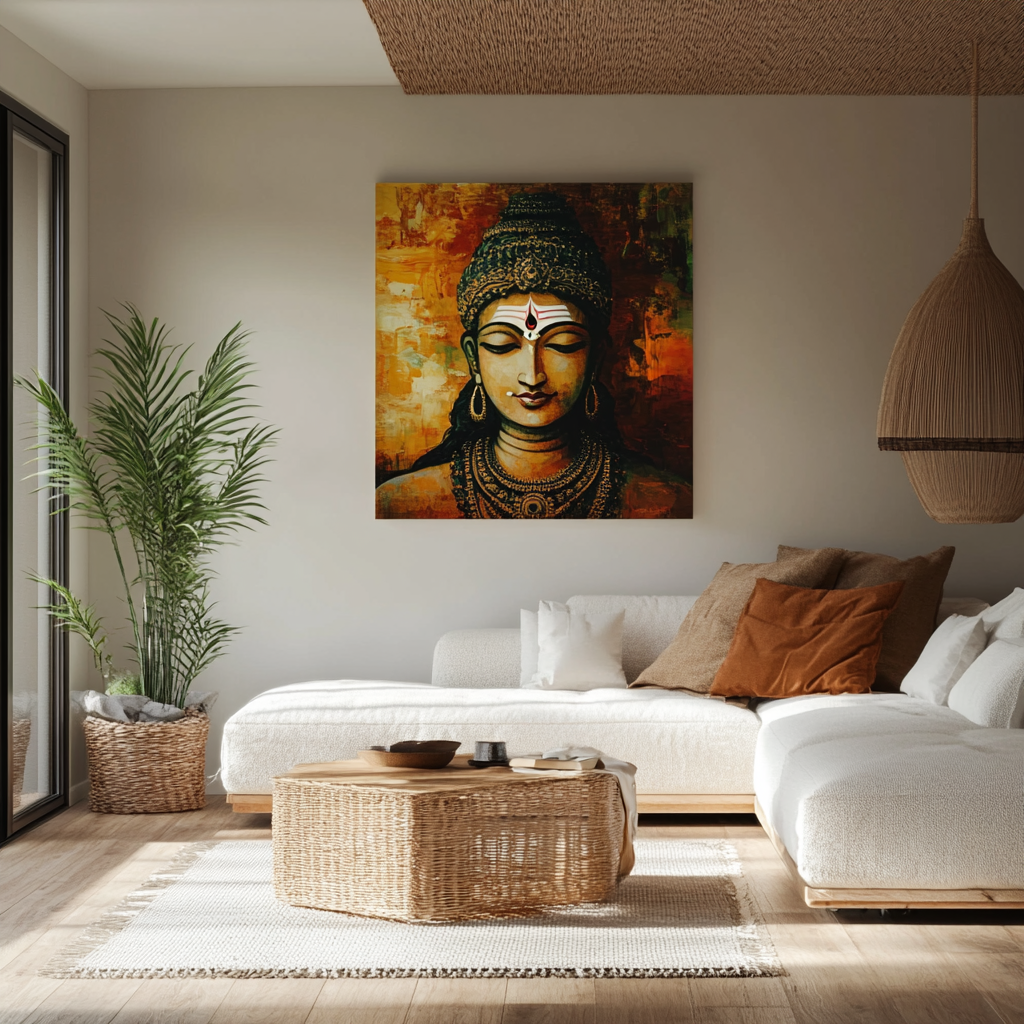 Shivratri wall art decoration ideas for home Maha Shivaratri