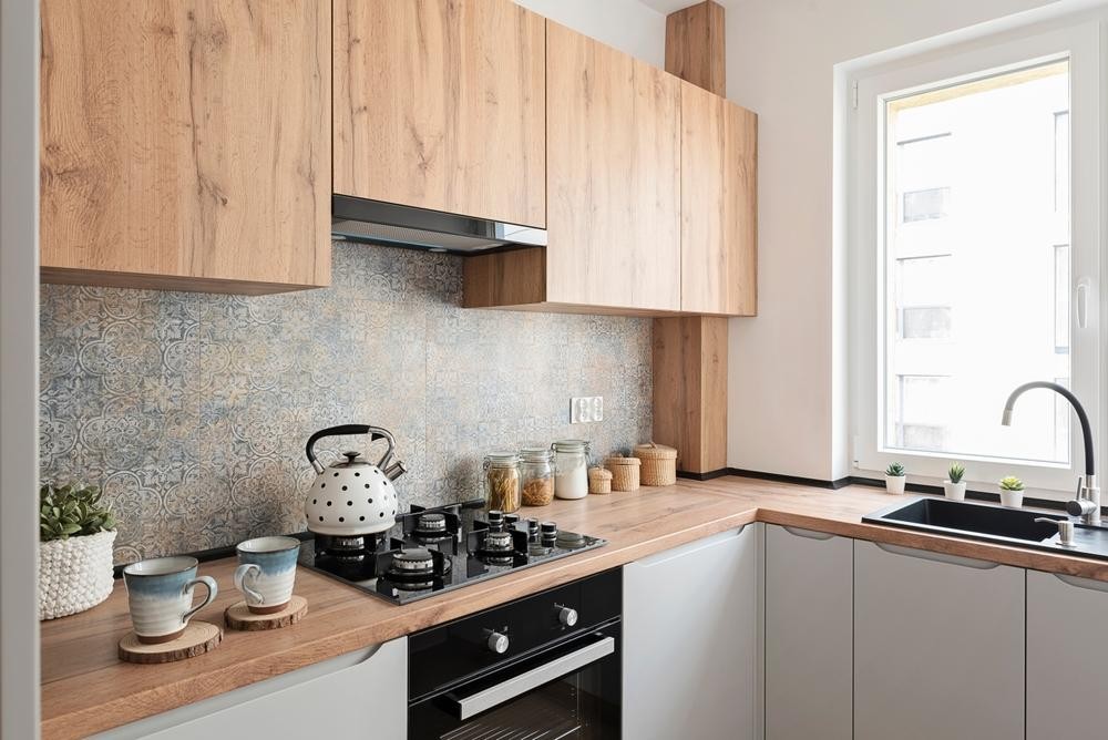 3 BHK kitchen interior design cost in Bangalore with cabinets