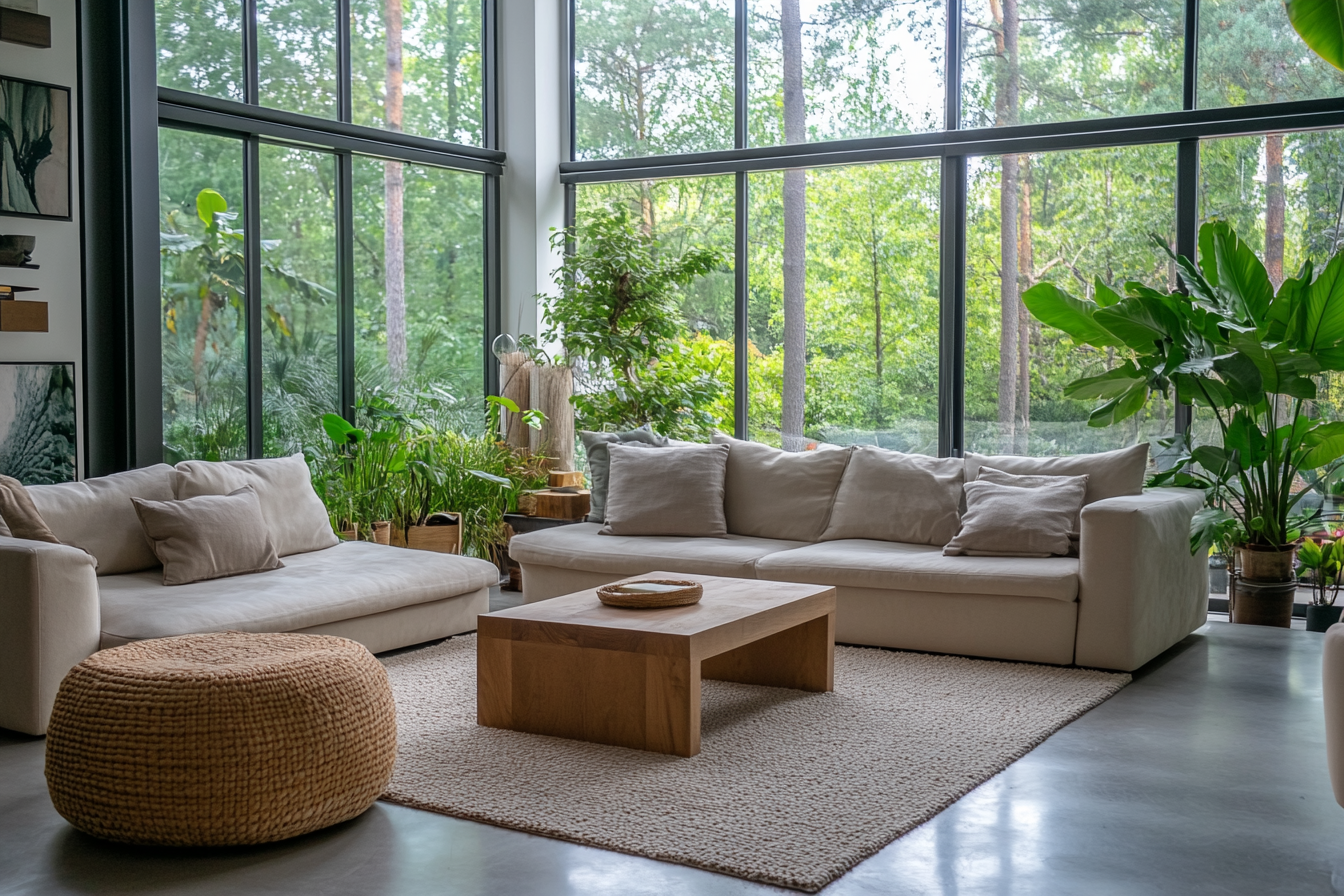 Modern home style design with different interior design styles shown