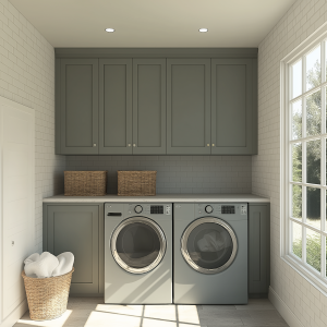 Laundry room design ideas for small spaces with storage makeover inspiration