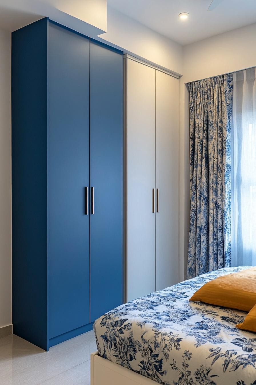 Blue wardrobe position and cupboard direction as per Vastu guidelines India