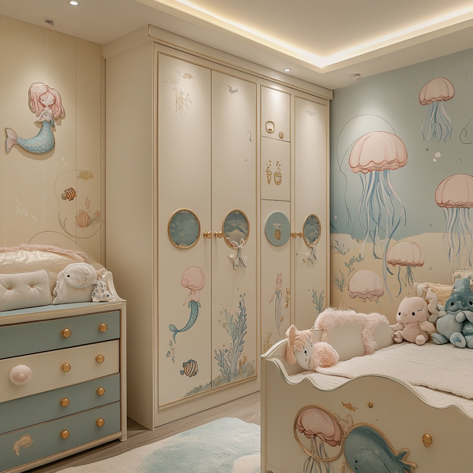 Kids room wardrobe position and cupboard direction as per Vastu