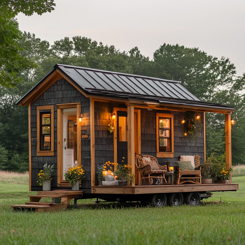 Low budget small house with cozy simple home interior design