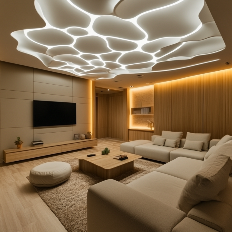 False Ceiling Interior Designs Ideas For Living Room 2026