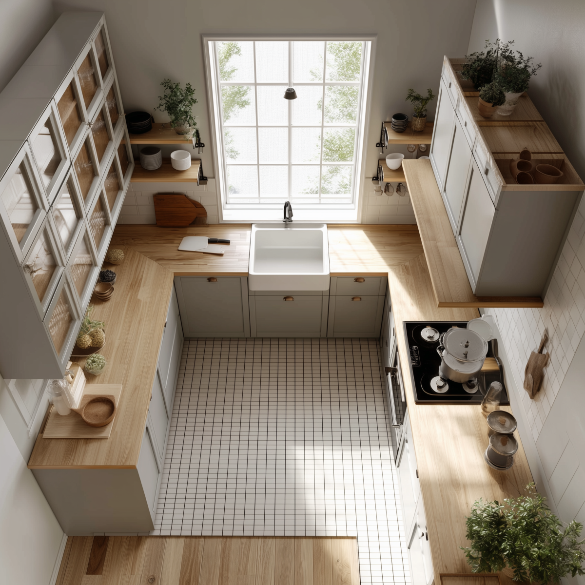 Smart ideas for low cost simple kitchen designs that look elegant