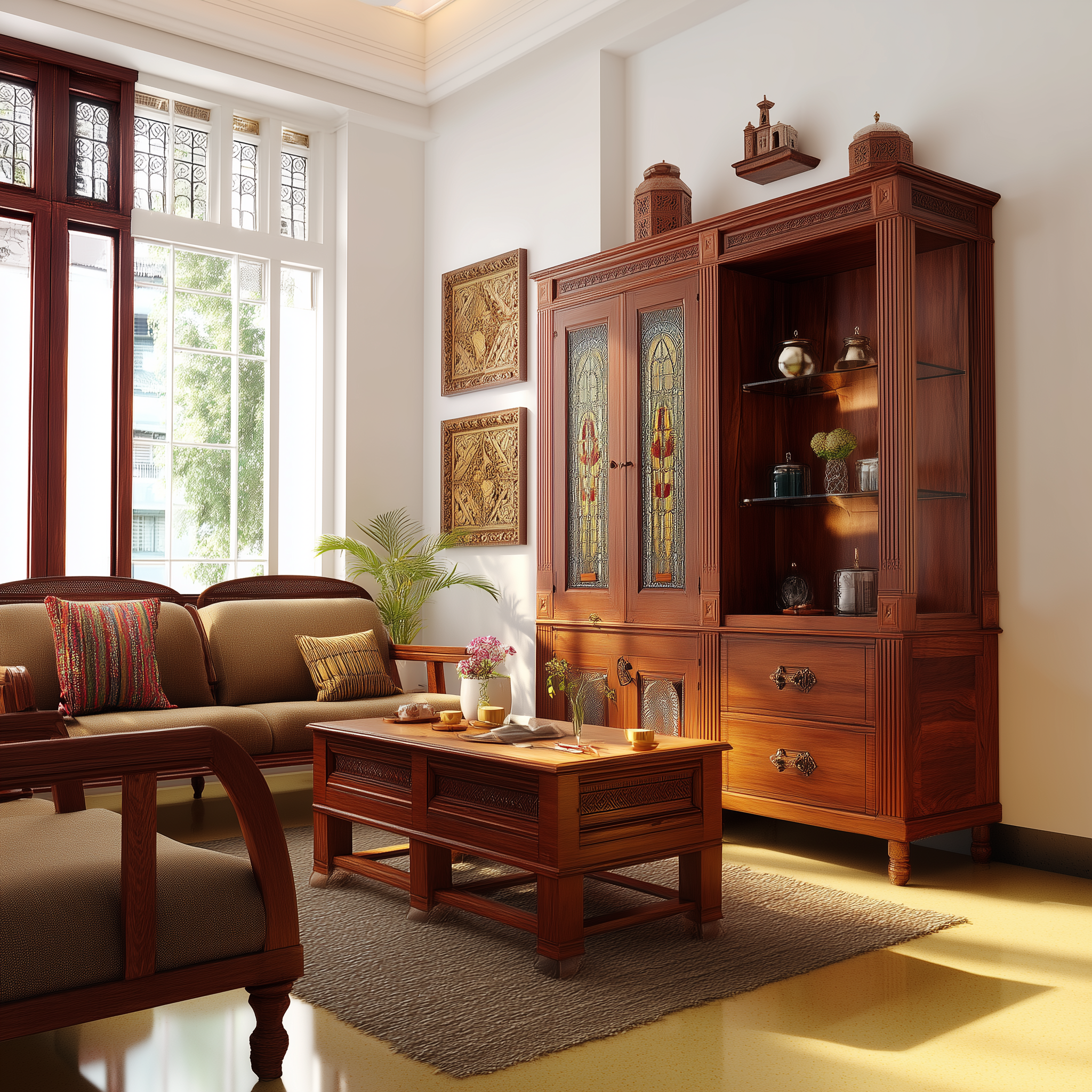 Traditional home wellness design with indoor wellness trends for 2025 
