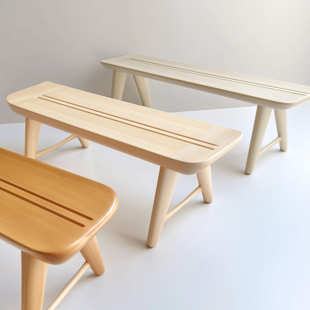 Minimal modular furniture design benches perfect for compact modern spaces 