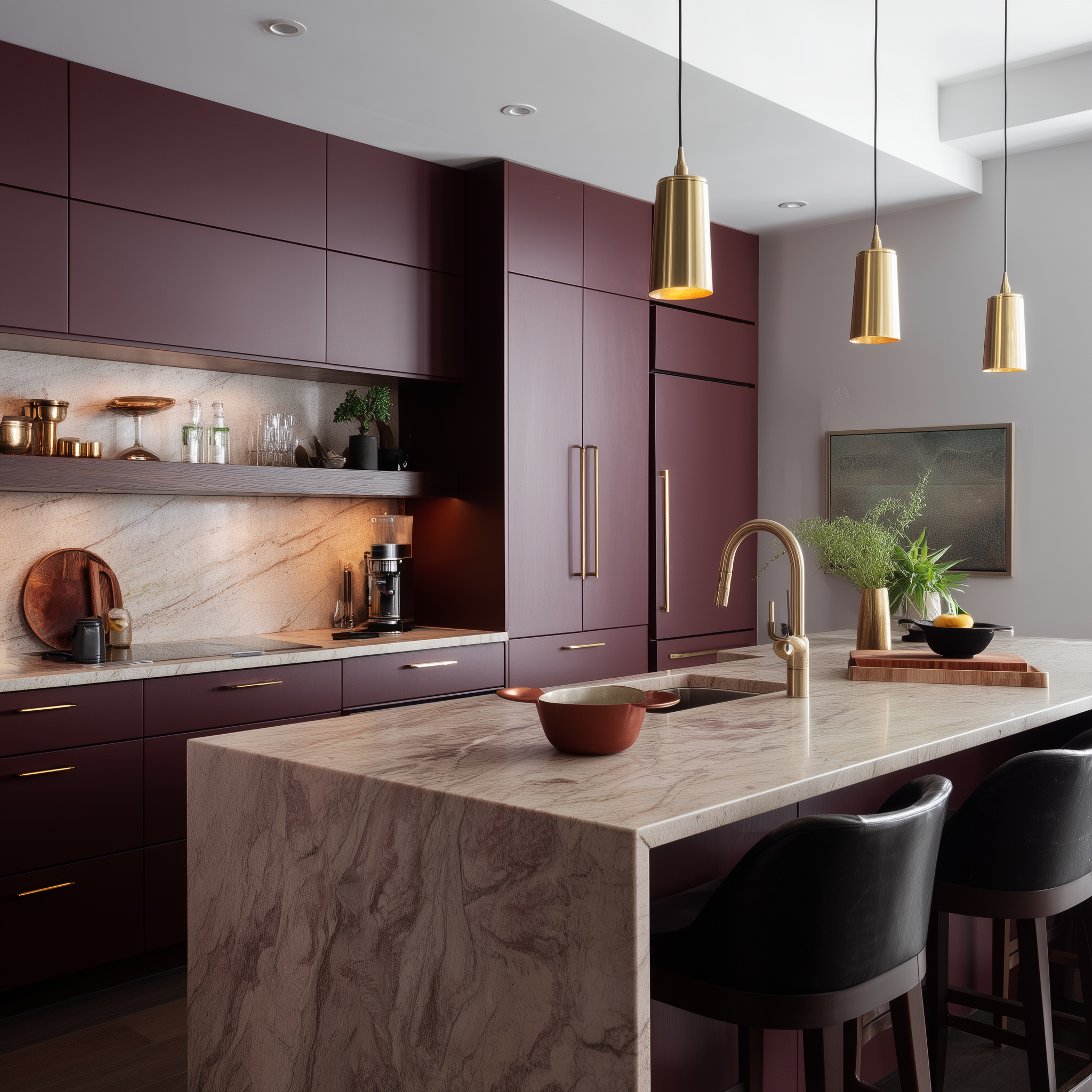  Contemporary kitchen cabinets for small kitchen with luxury look