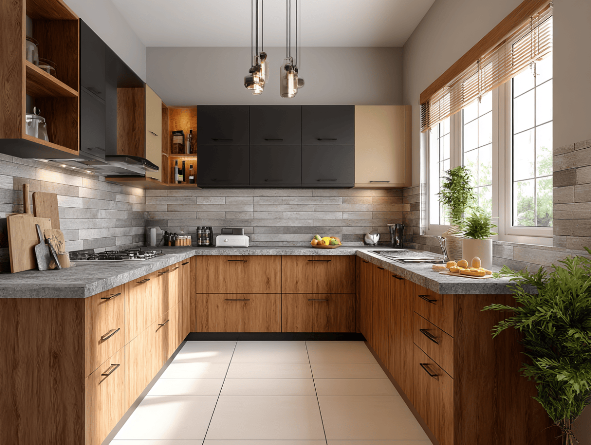 L Shaped Kitchen Designs Perfect for Small and Spacious Homes