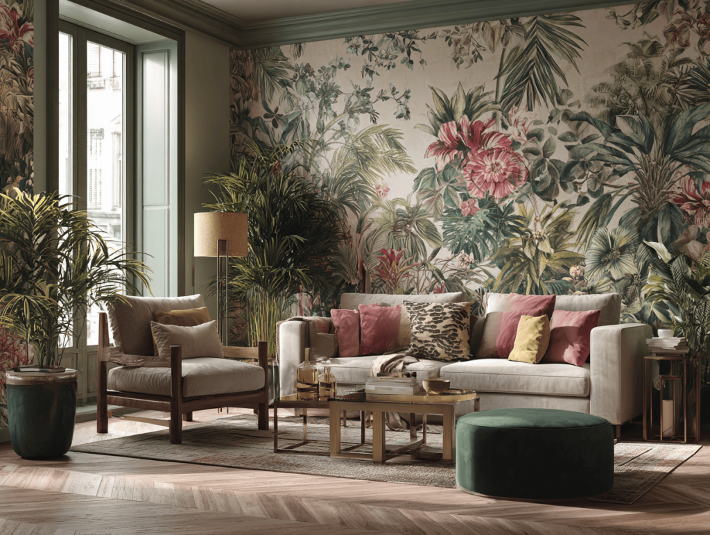Trendy Living Room Wallpaper Designs Made Just for You