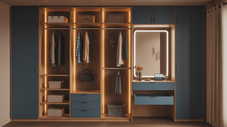 Modern Wardrobe Design Trends 2026 for Compact Indian Homes
