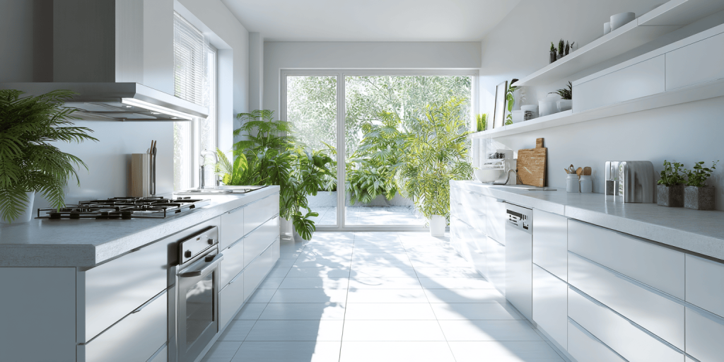 Acrylic Modular Kitchen Designs with Price and Layout Tips