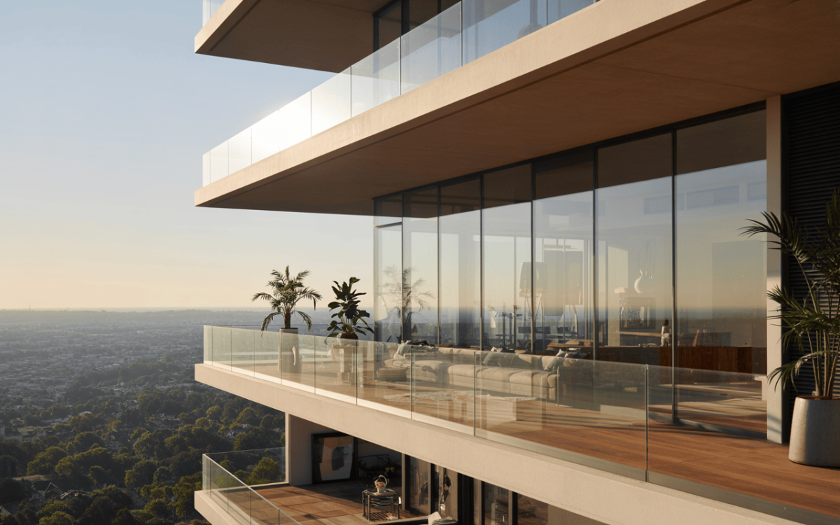 Balcony Glass Design That Adds Light and Elegance to Homes