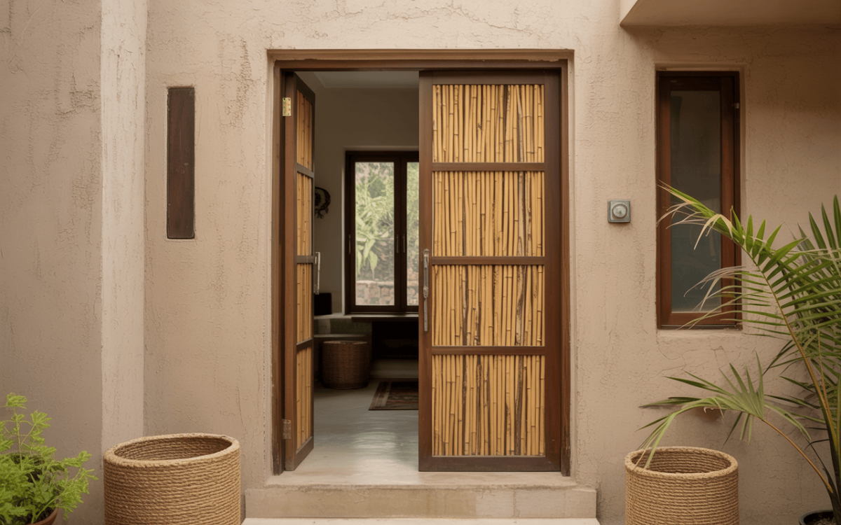 Wooden Safety Door Designs for Secure and Stylish Indian Homes