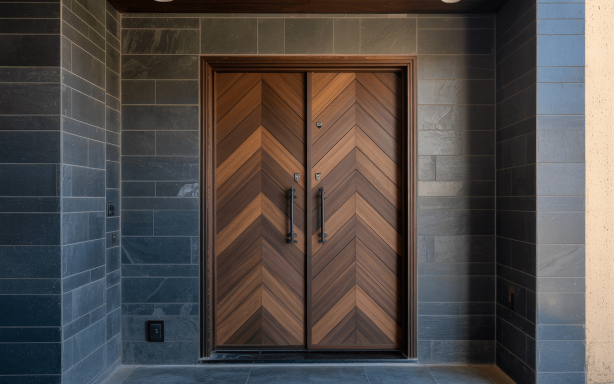 Wooden Safety Door Designs for Secure and Stylish Indian Homes