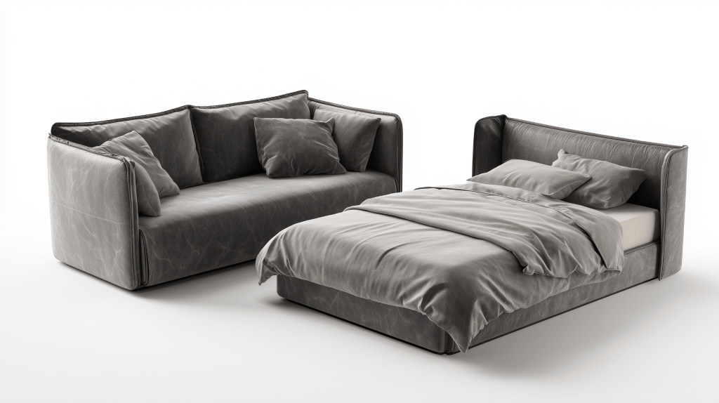 Functional low cost simple small house design sofa bed for smart space living