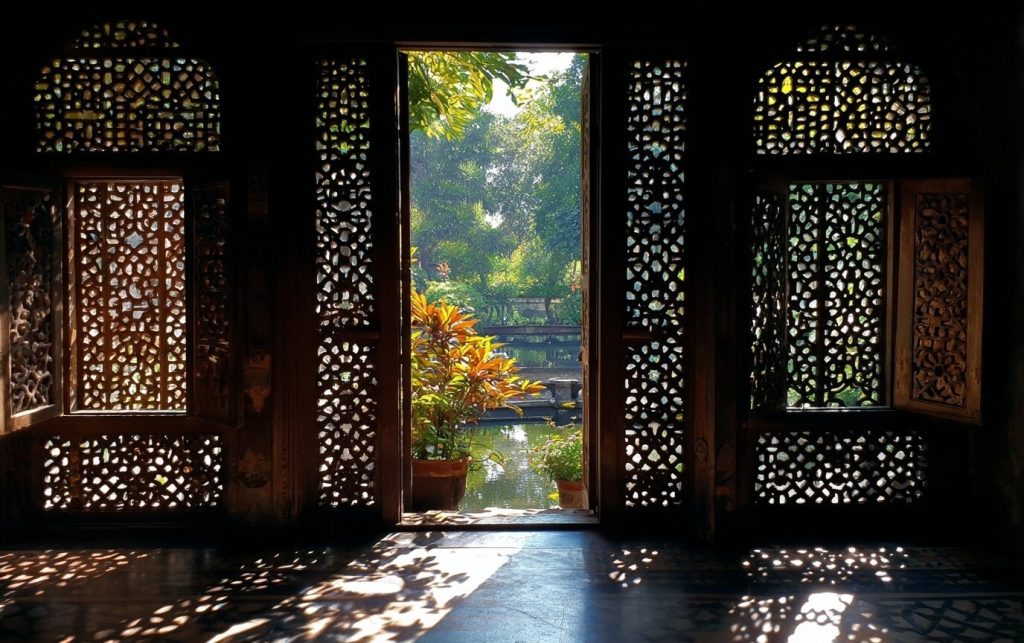 Artistic modern window grill design ideas blending tradition with natural light patterns