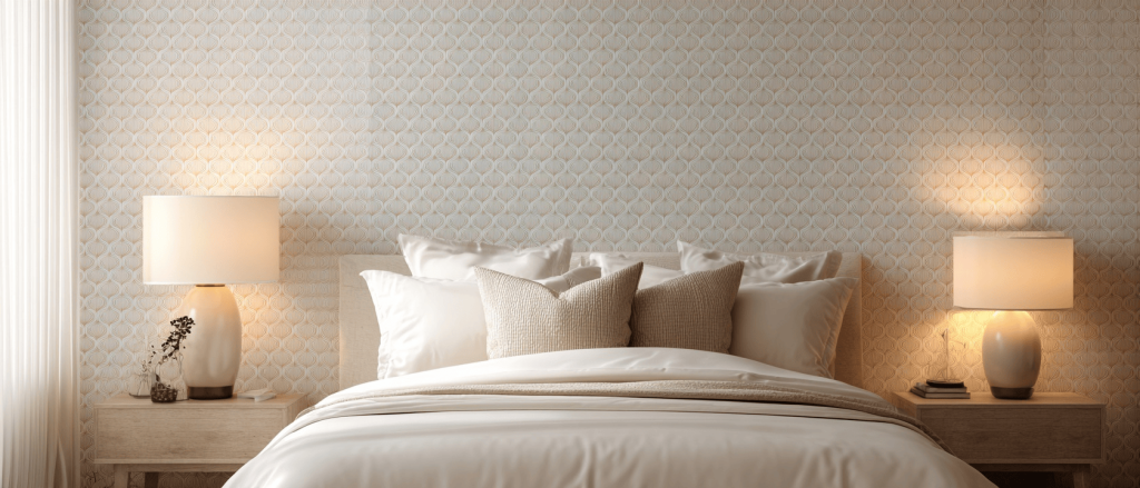 Elegant bedroom design trends featuring soft neutrals and cozy layered textures