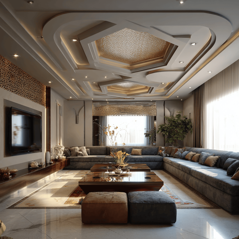 Living Room Ceiling Designs for Modern Homes with Style