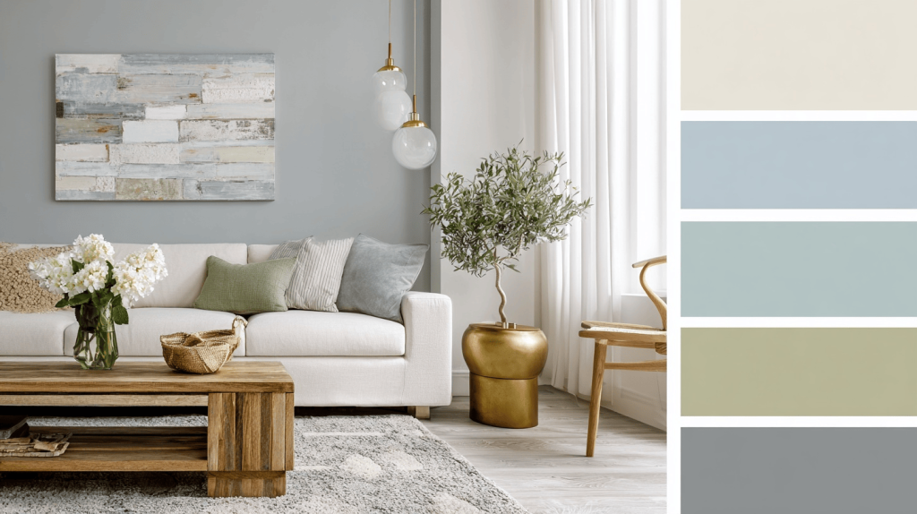 Elegant interior colour trends 2026 with soft neutrals and natural earthy tones