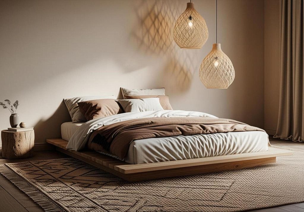 2026 bedroom furniture trends showcased in cozy minimalist wooden design