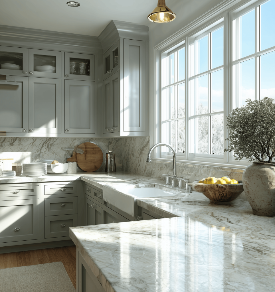 Modern living room trends featuring a large grey sectional sofa and layered textures.