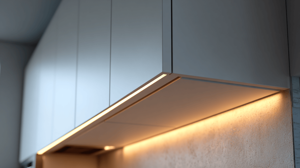 Latest kitchen strip lighting ideas for modern cabinet cupboard lighting