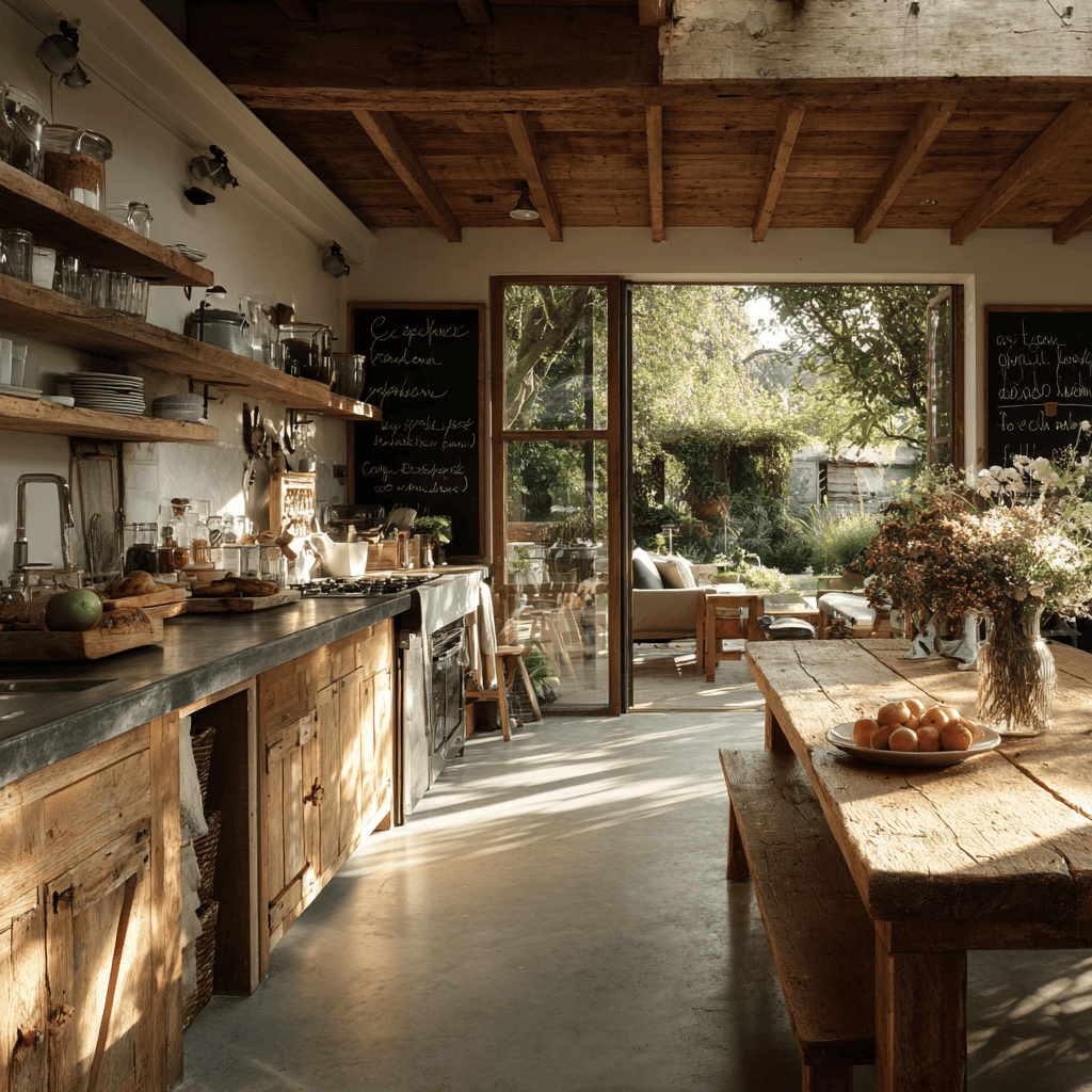 Rustic Italian kitchen design ideas with wooden cabinets and charm