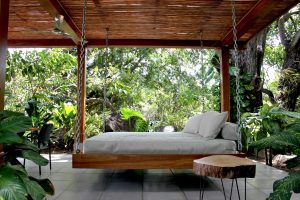 Traditional Tamil Nadu house designs reimagined with eco-inspired swing bed space and lush green setting