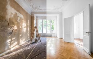 Old house renovation design with home remodeling ideas before after result
