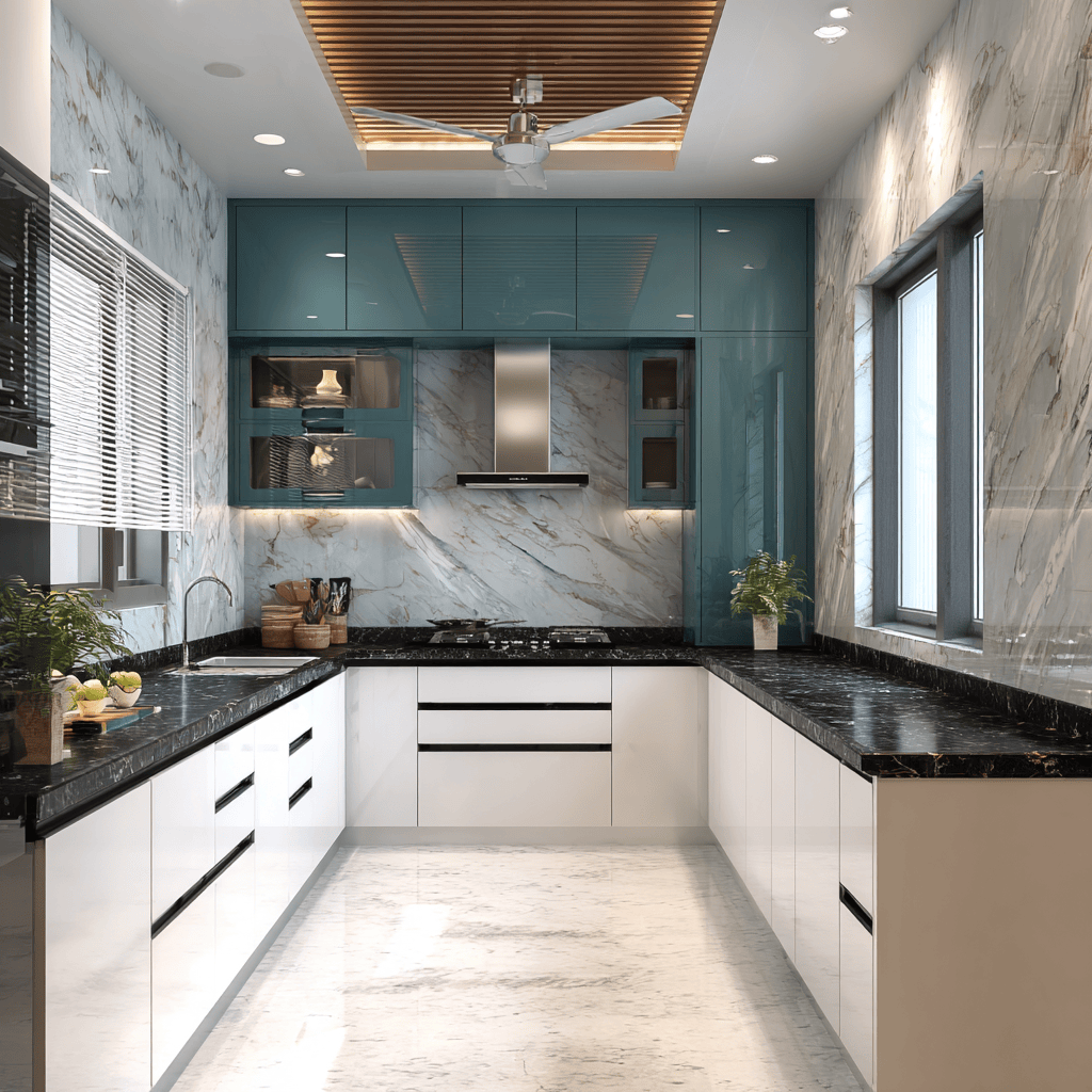 Modular kitchen cost in India low cost modular kitchen design