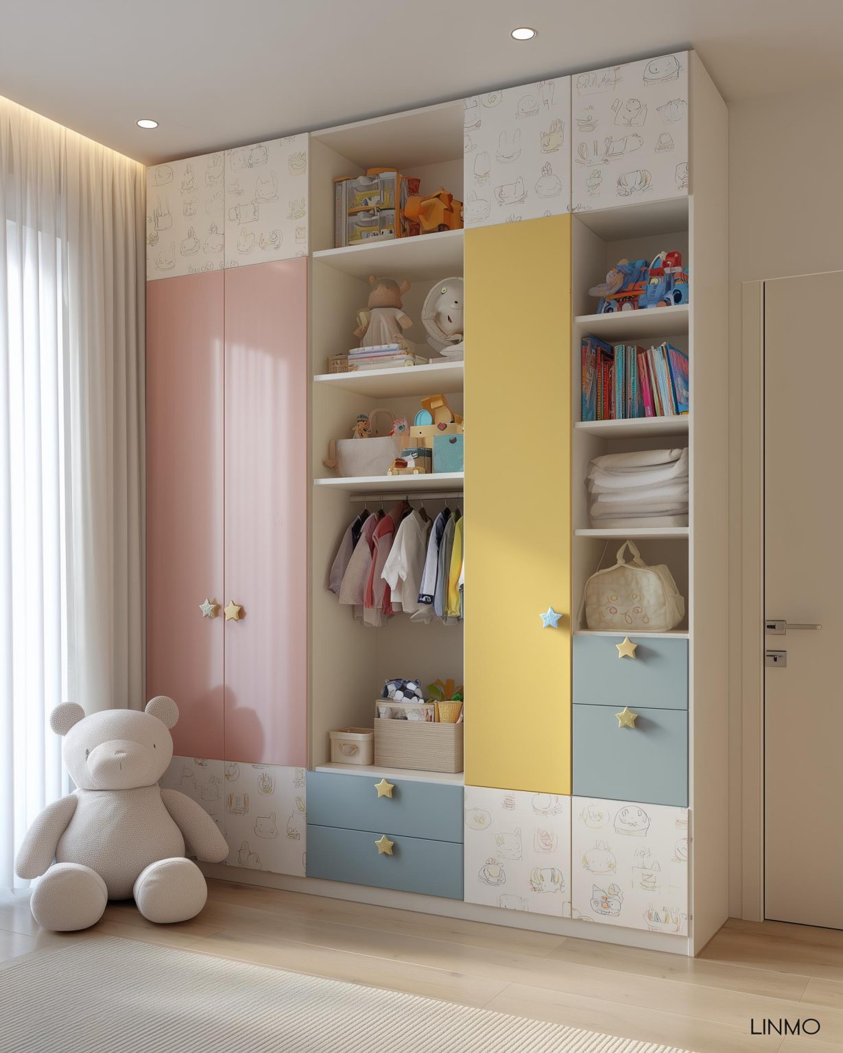 Kids Wardrobe Designs That Grow with Your Child