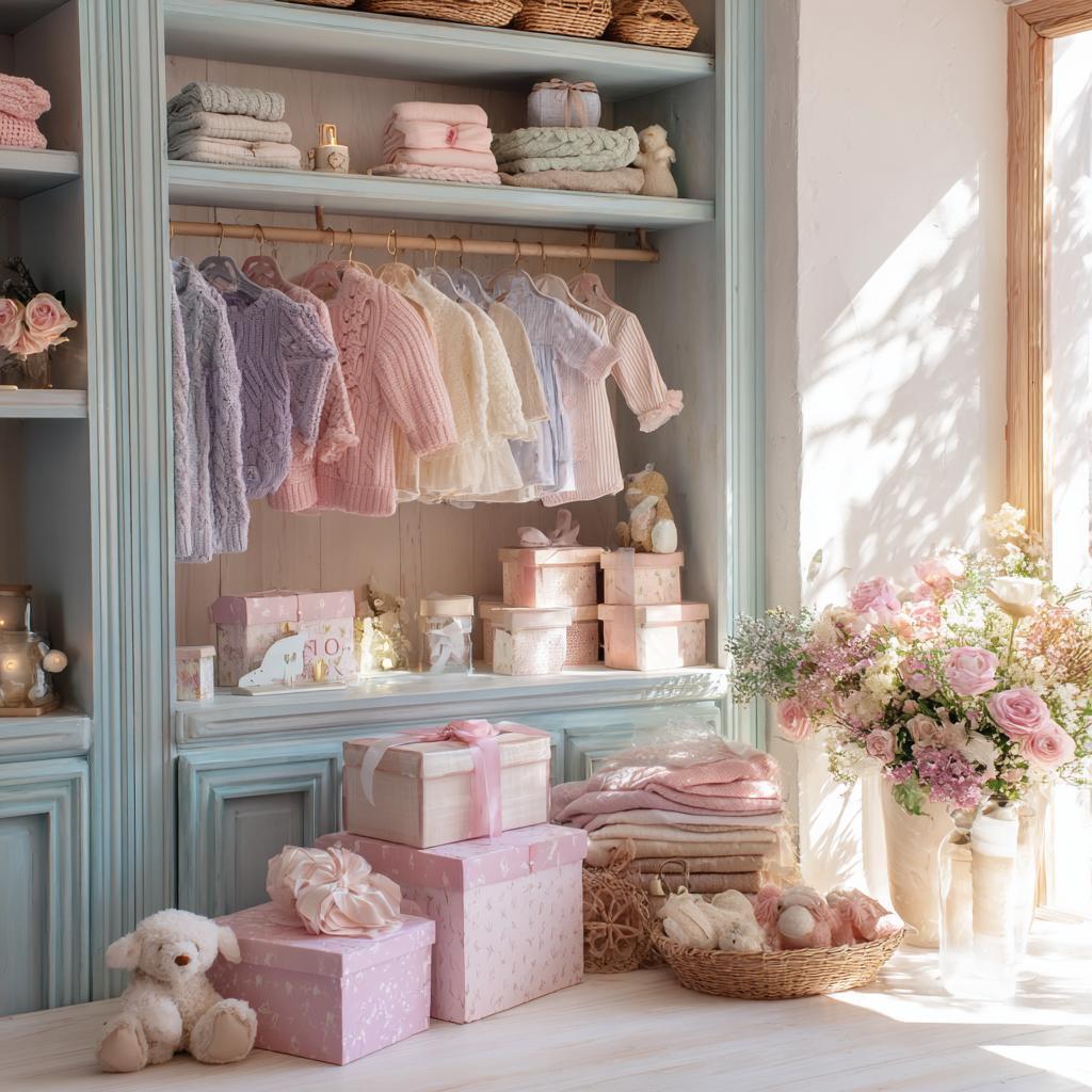 Charming kids bedroom wardrobe designs with pastel storage and hanging space