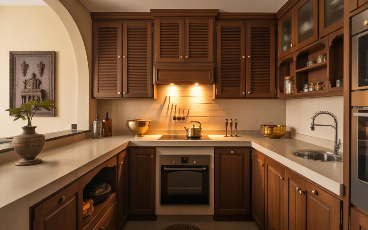 5 Non Modular Kitchen Designs for Durable and Custom Spaces