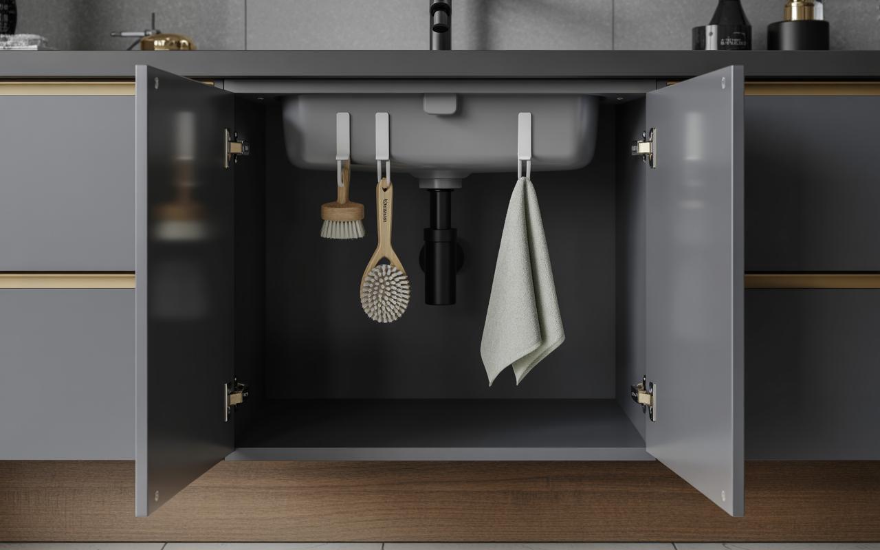 7 Under Sink Storage Ideas for Kitchen and Bathroom Space