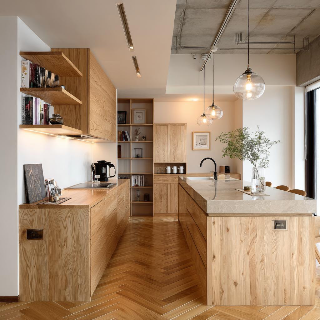 engineered wood flooring kitchen india best quality types cost maintenance