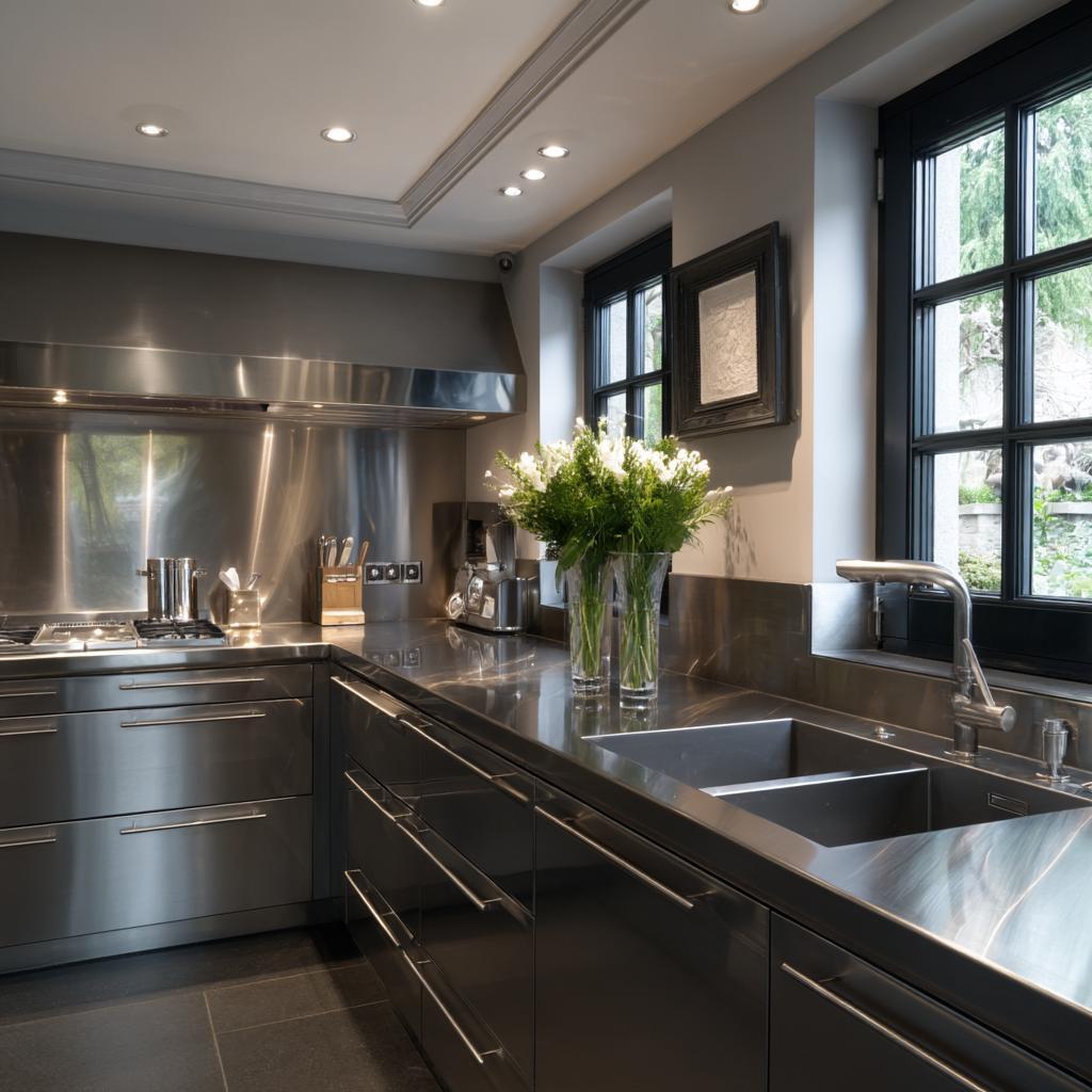 types of kitchen platform material stainless steel best material choice